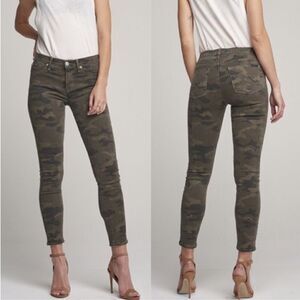 Hudson Jeans | Nico Midrise Ankle Camo Super Skinny Jeans